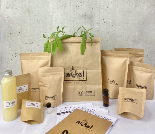 La maxi Nickelbox diy by naturel-Factory : le kit clés-en-main pour se lancer dans l' entretien naturel de la maison.